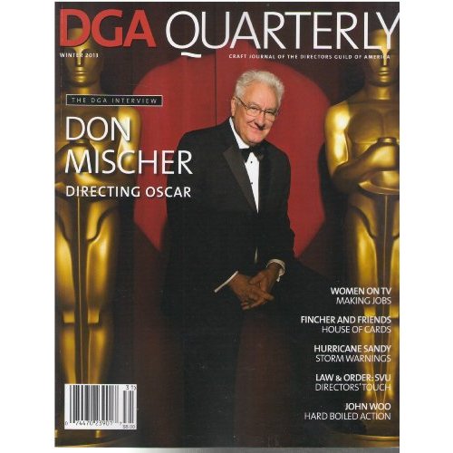 DGA magazine side cover Winter 2013