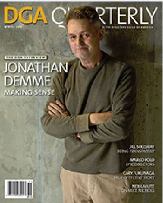 DGA magazine side cover Winter 2014