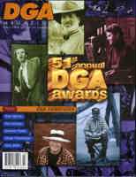 DGA magazine side cover  Vol 23 #6 March 1999