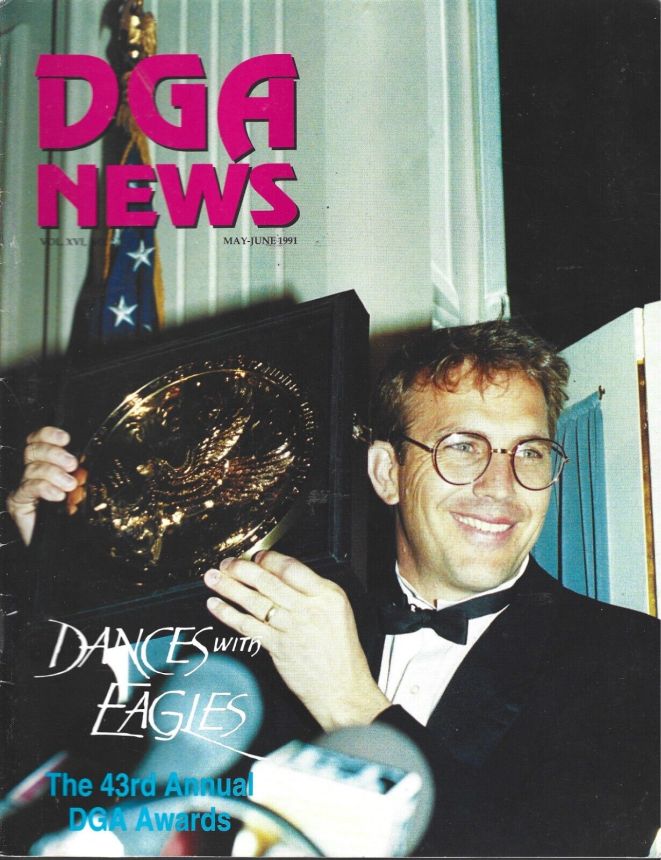 DGA magazine side cover  May/June 1991