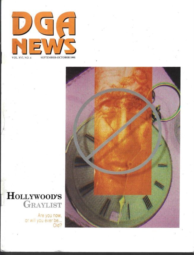 DGA magazine side cover  September/October 1991