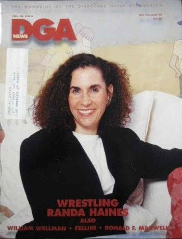 DGA magazine side cover  December 1993/ January 1994 