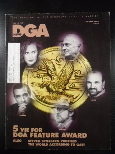 DGA magazine side cover  February 1994