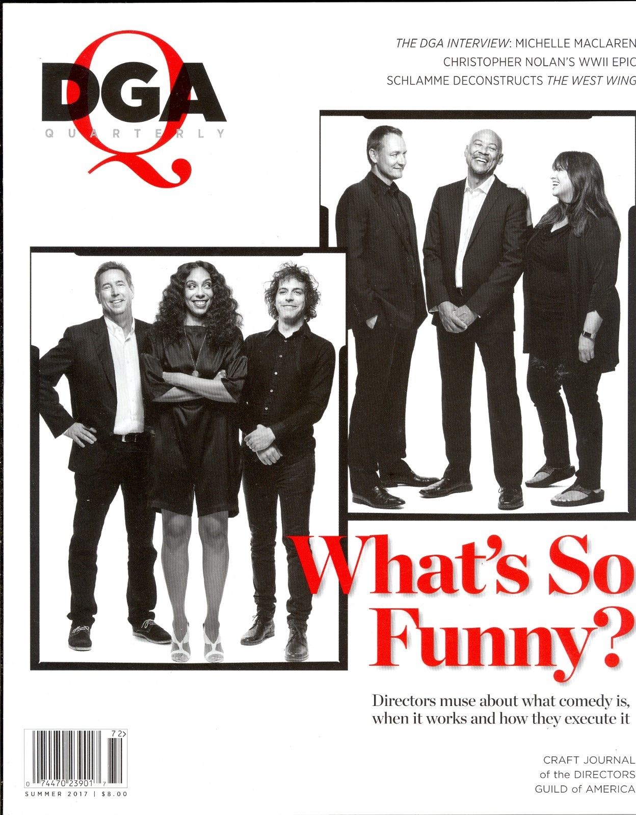 DGA magazine side cover Summer 2017