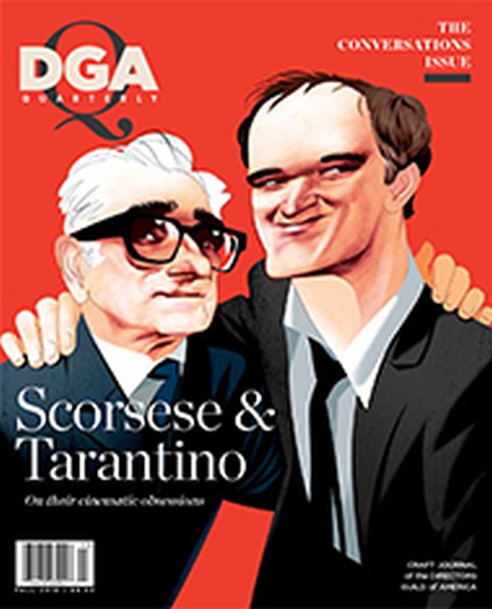 DGA magazine side cover Fall 2019