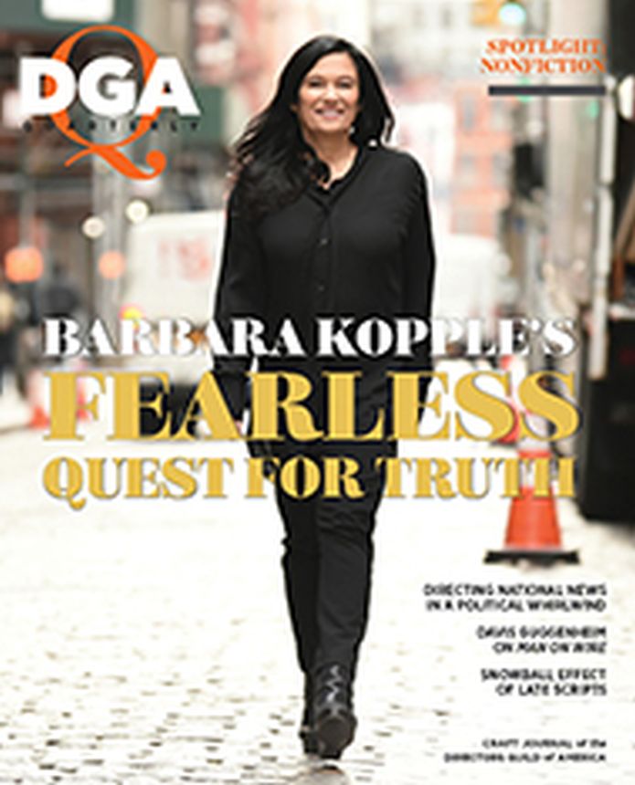 DGA magazine side cover Winter 2018