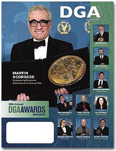 DGA MONTHLY magazine side cover Issue 29 March 2007
