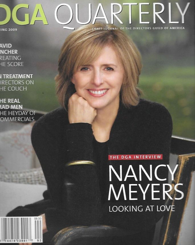 DGA QUARTERLY magazine side cover Spring 2009
