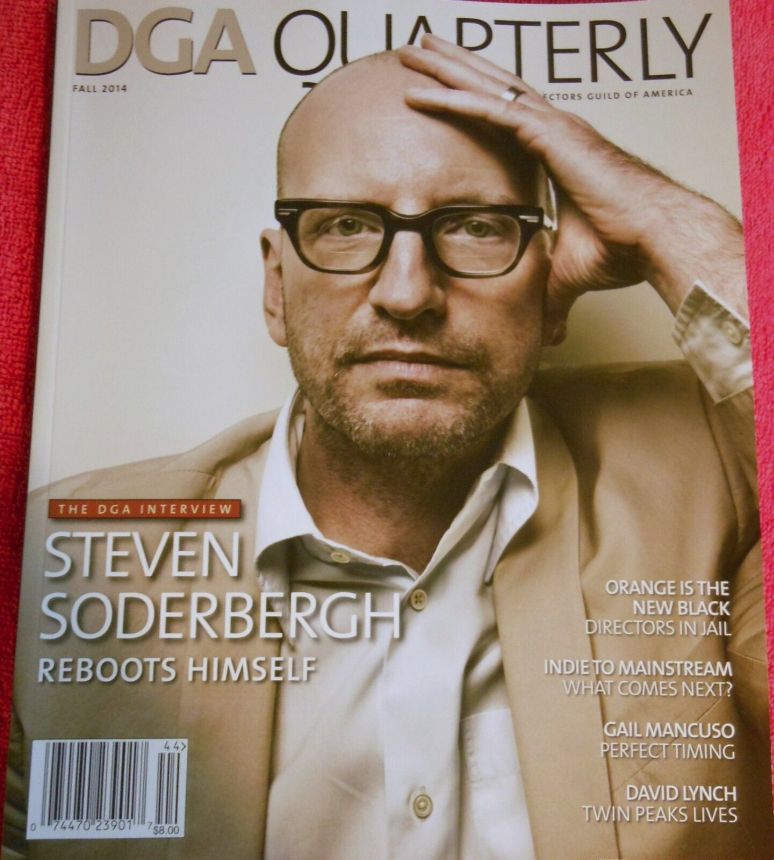 DGA QUARTERLY magazine side cover Fall 2014