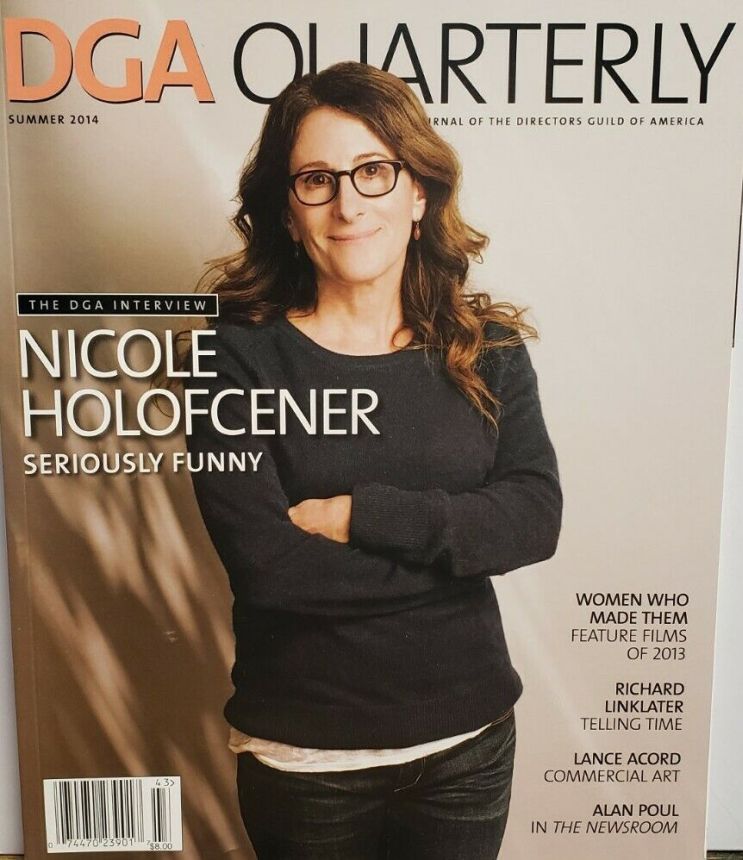 DGA QUARTERLY magazine side cover Summer 2014