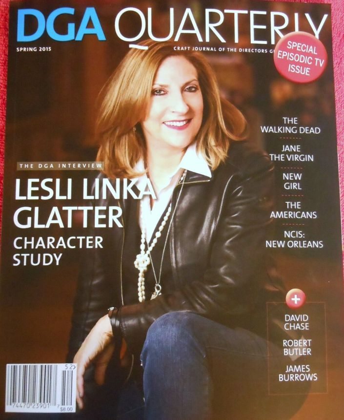 DGA QUARTERLY magazine side cover Spring 2015