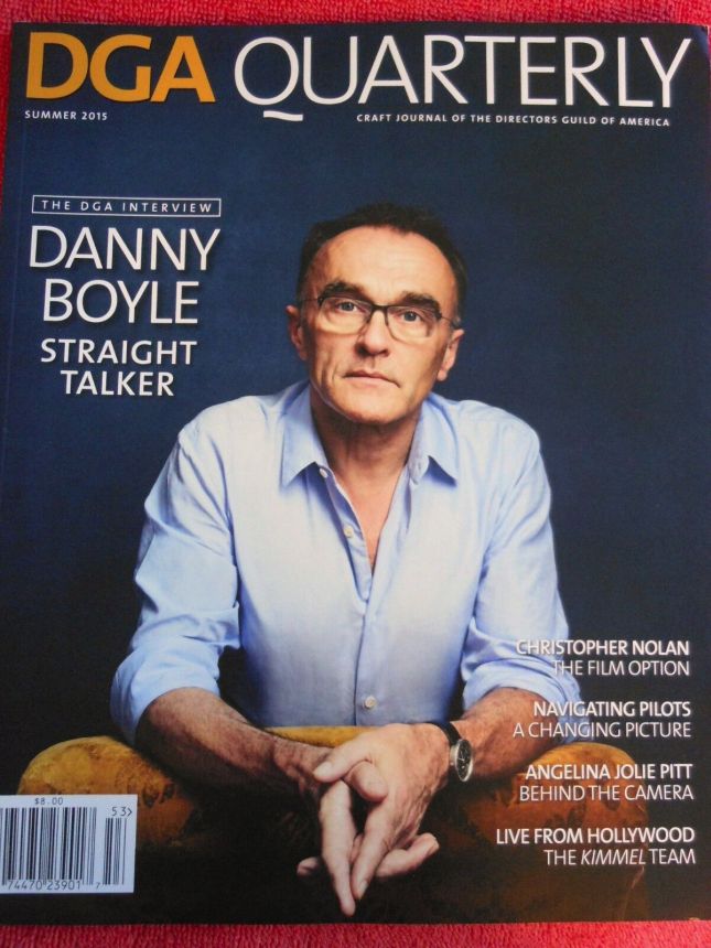 DGA QUARTERLY magazine side cover Summer 2015