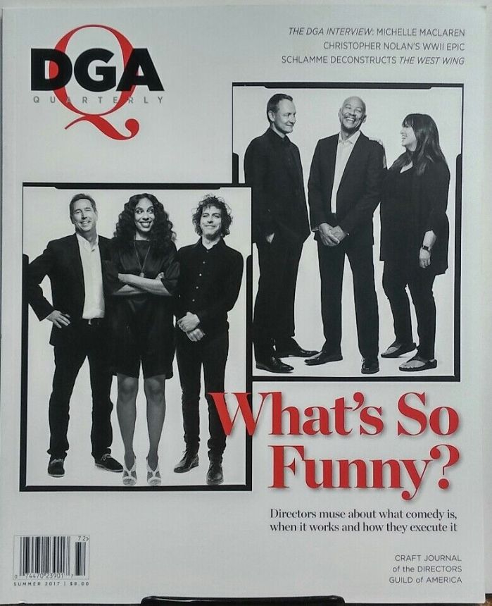 DGA QUARTERLY magazine side cover Summer 2017