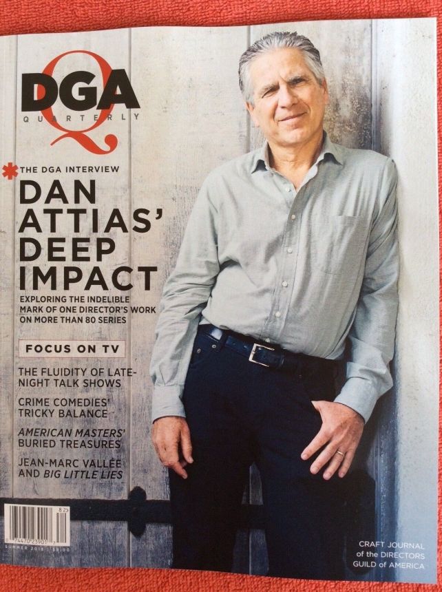 DGA QUARTERLY magazine side cover Summer 2018