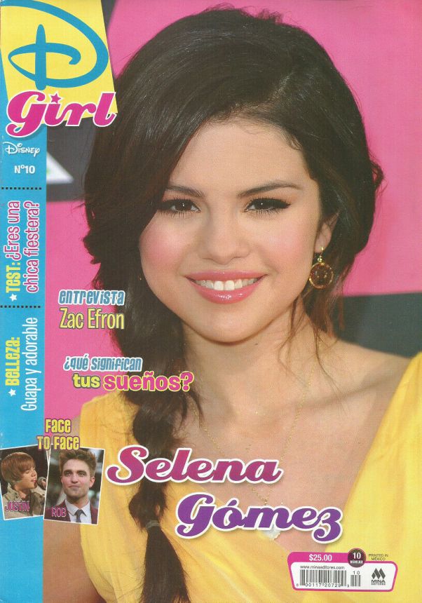 D GIRL DISNEY magazine side cover Issue 10  May 2011