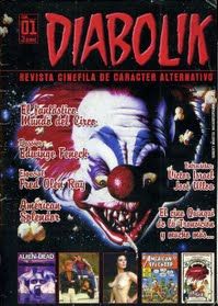 DIABOLIK (SPAIN) magazine side cover Issue 1 April 2006