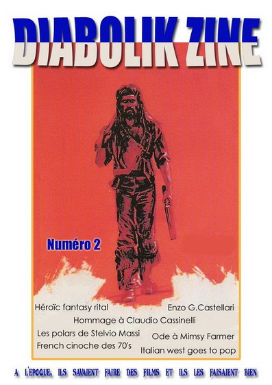 DIABOLIK ZINE magazine side cover Issue 2 November 2007
