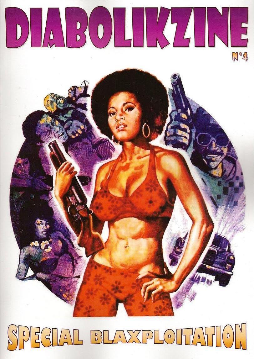 DIABOLIK ZINE magazine side cover Issue 4 December 2009
