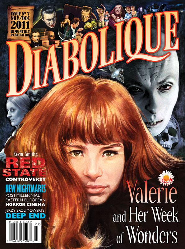 DIABOLIQUE magazine side cover Issue 7 November/December 2011