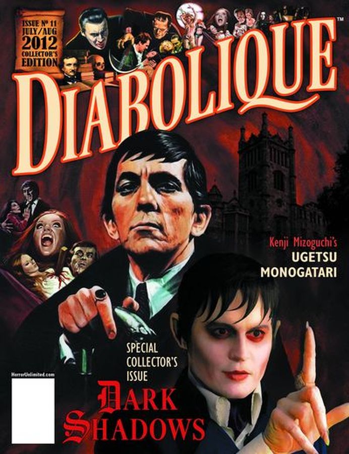 DIABOLIQUE magazine side cover Issue 11 July/August 2012
