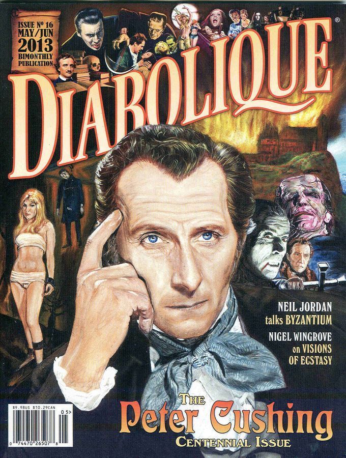 DIABOLIQUE magazine side cover Issue 16 May/June 2013