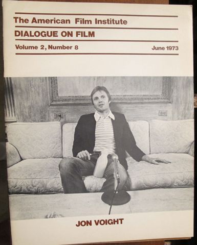 DIALOGUE ON FILM magazine side cover Issue 18 Vol 2 #8 June 1973