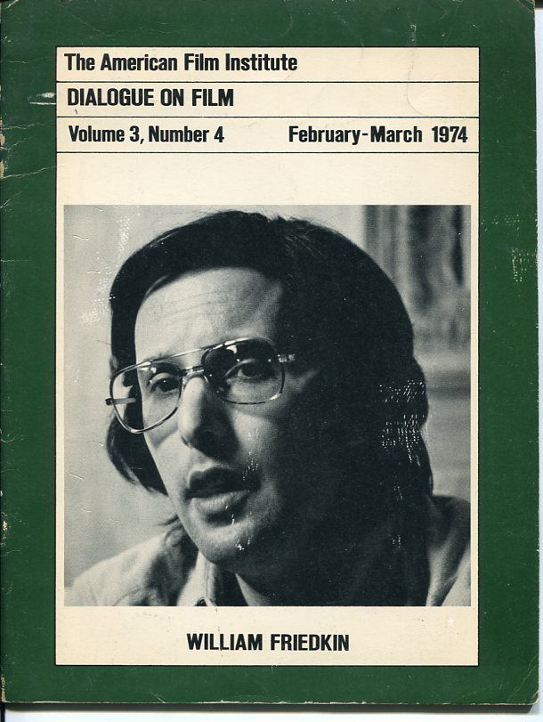 DIALOGUE ON FILM magazine side cover Issue 24 Vol 3 #4 Feb-Mar 1974