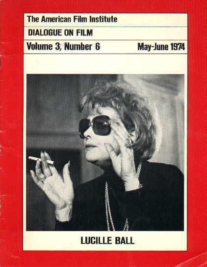 DIALOGUE ON FILM magazine side cover Issue 26 Vol 3 #6 May/June 1974