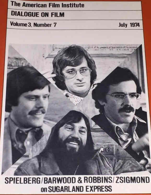 DIALOGUE ON FILM magazine side cover Issue 27 Vol 3 #7 July 1974