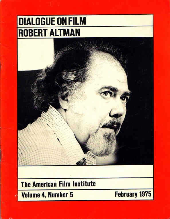 DIALOGUE ON FILM magazine side cover Issue 33 Vol 4 #5 February 1975