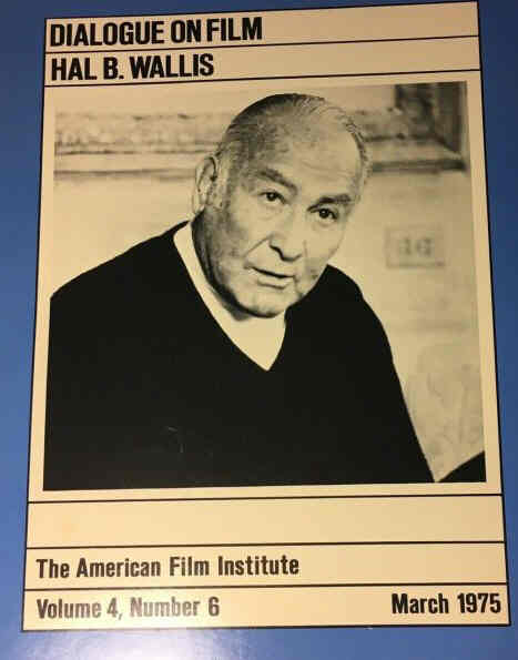 DIALOGUE ON FILM magazine side cover Issue 34 Vol 4 #6 March 1975