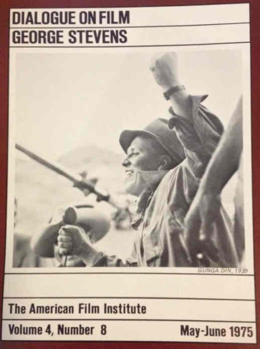 DIALOGUE ON FILM magazine side cover Issue 36 Vol 4 #8 May/June 1975