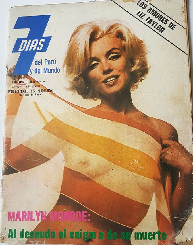 7 DIAS magazine side cover Issue 790  August 1973