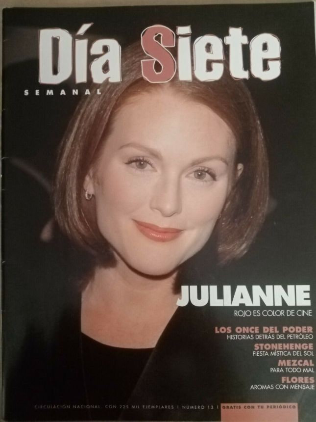 DIA SIETE magazine side cover Issue 131   2002