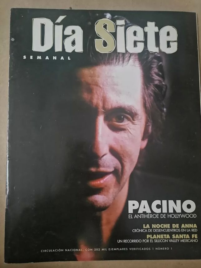 DIA SIETE magazine side cover Issue 1   