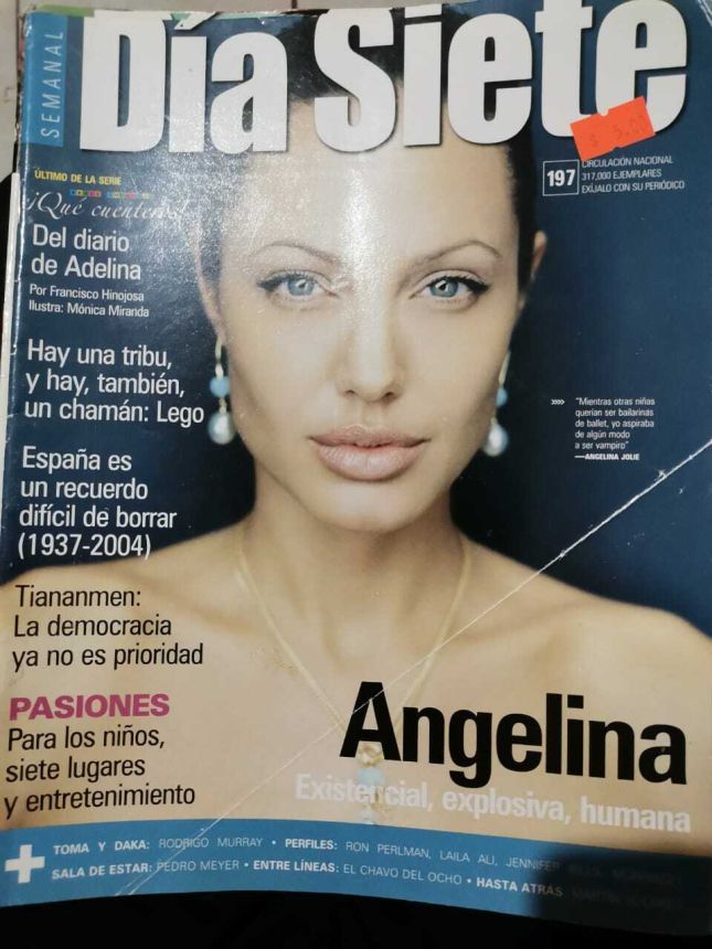 DIA SIETE magazine side cover Issue 197   2004