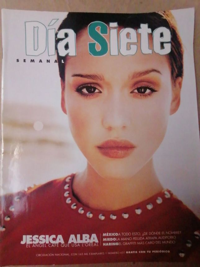DIA SIETE magazine side cover Issue 651   