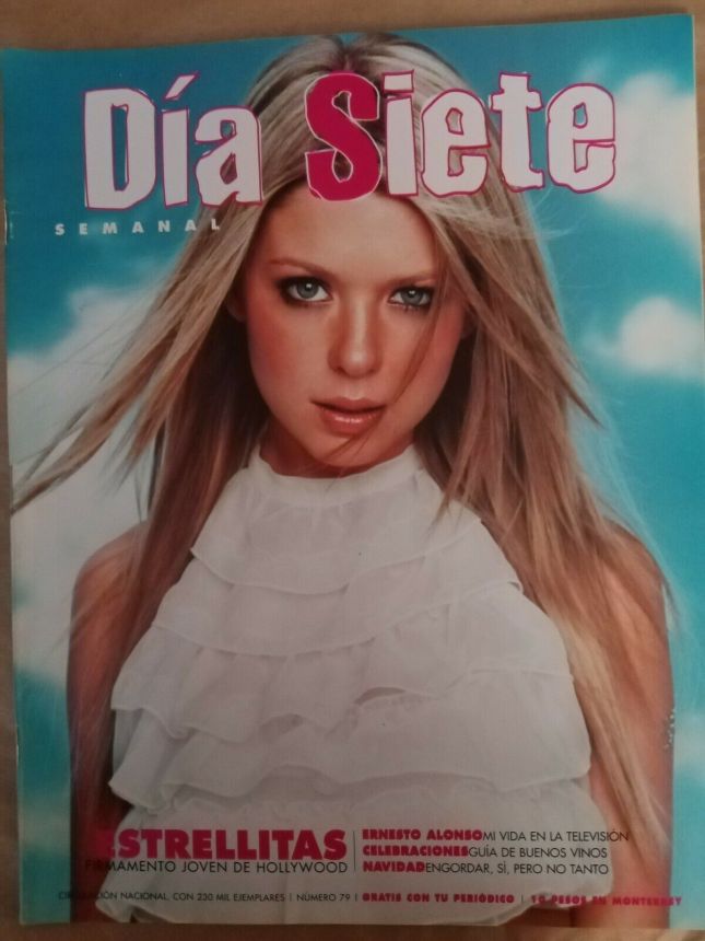 DIA SIETE magazine side cover Issue 79   2001