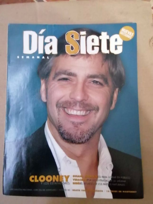 DIA SIETE magazine side cover Issue 83   2002
