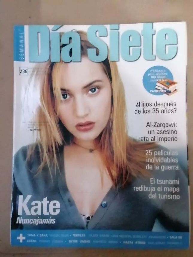 DIA SIETE magazine side cover Issue 236   2005