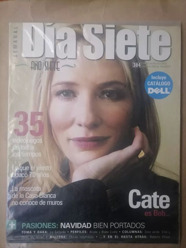 DIA SIETE magazine side cover Issue 384   2007