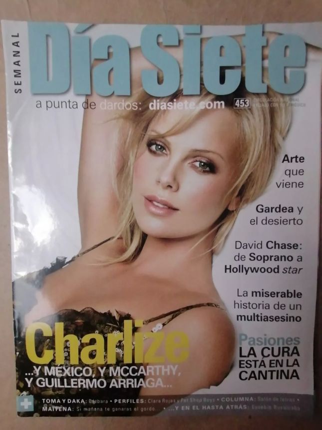 DIA SIETE magazine side cover Issue 453   2009
