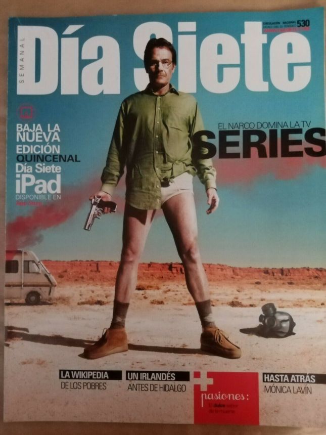 DIA SIETE magazine side cover Issue 530   2010