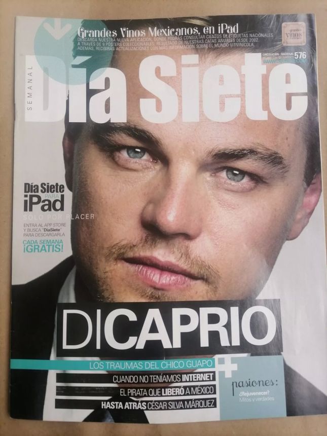 DIA SIETE magazine side cover Issue 576   2011