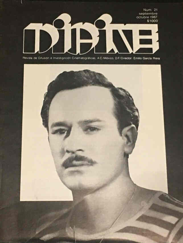 DICINE magazine side cover Issue 21  September/October 1987