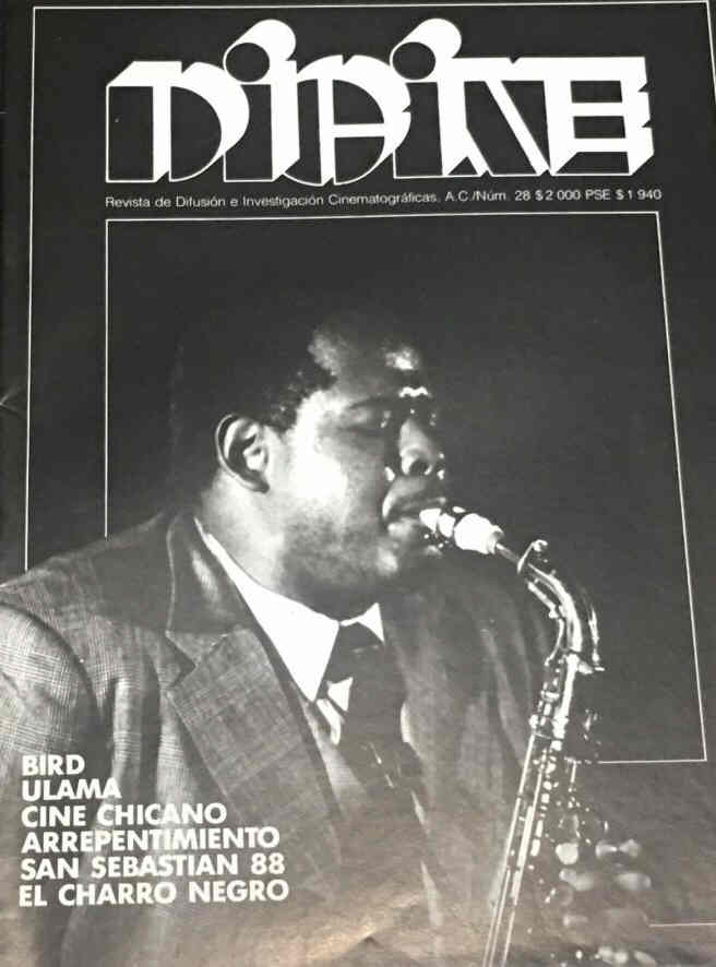 DICINE magazine side cover Issue 28  May 1989