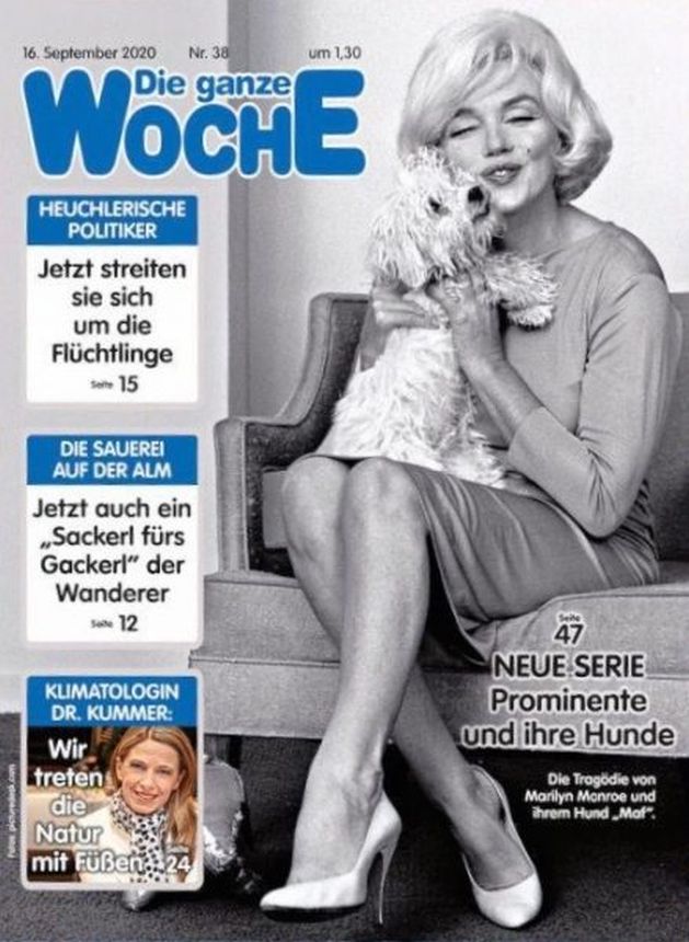 GANZE WOCHE|DIE magazine side cover Issue 38 16 September 2020