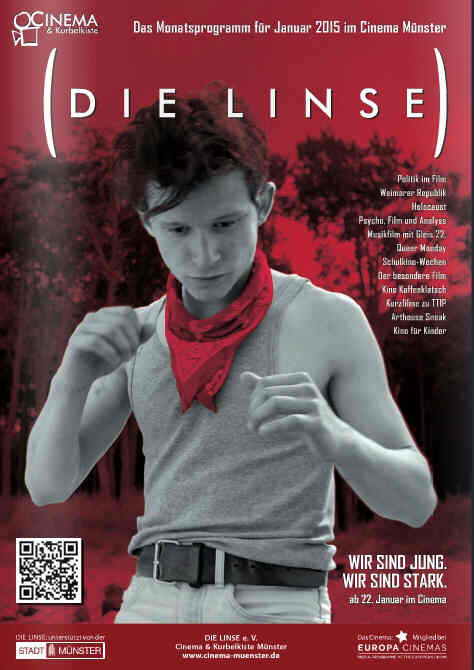 DIE LINSE magazine side cover January 2015