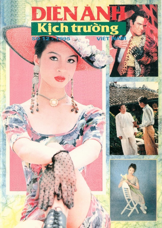 DIEN ANH KICH TRUONG magazine side cover Issue 12  1995