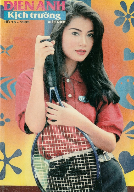 DIEN ANH KICH TRUONG magazine side cover Issue 15  1995
